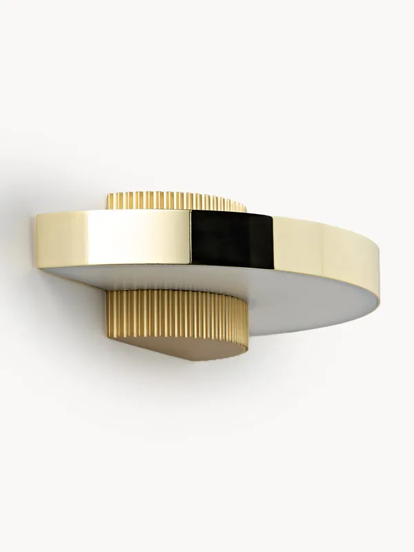 Aplique LED con base ondulada Elna - Westwing Collection
