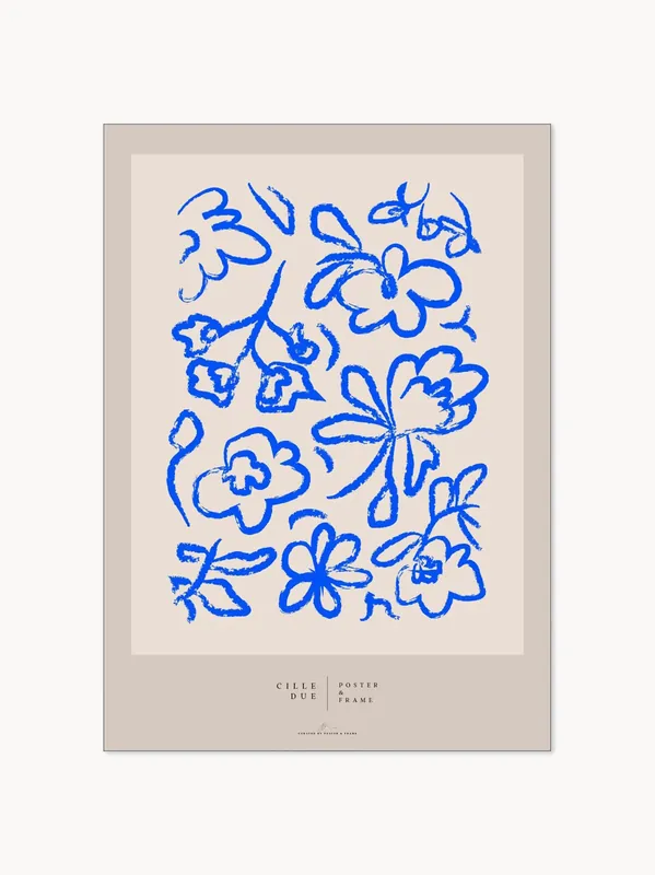 Póster Flower - POSTER & FRAME