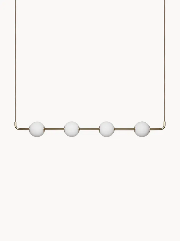 Lámpara de techo LED de vidrio soplado Audrey Linear - UMAGE