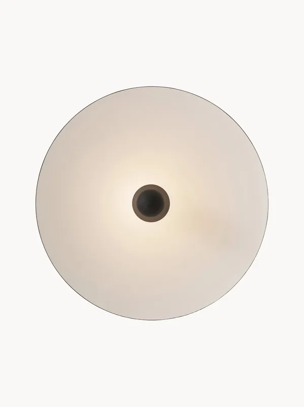 Aplique/plafón LED regulable artesanal Kantarell - New Works