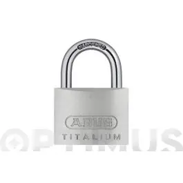 Candado titalium 54ti arco normal 20 mm aluminio abus