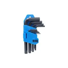 Llave allen hexag. 1,5-10mm corta ne nivel 9 pz