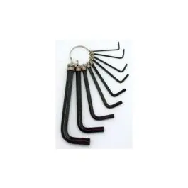 Llave allen hexag. 1,5-10mm en anilla ne nivel 9 pz
