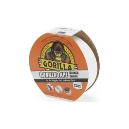 Cinta americana gorilla tape 27,4 m x 48 mm blanco