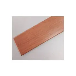 Tapajuntas pvc mediacaña adhesivo 3,5x100cm 1/2c cerezo natural rufete