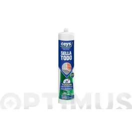 Silicona neutra sellatodo 280 ml translucido ceys