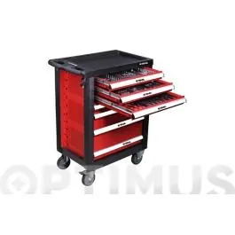 Carro herramientas 7 cajones btk359w incluye 138 piezas aslak - Aslak s.l.
