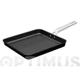 Plancha lisa aire inducción 28 x 28 cm induccion valira