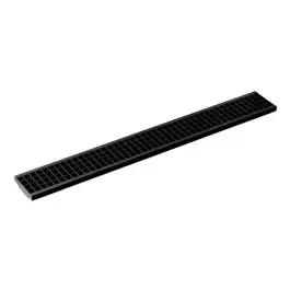 Rejilla evac 13x100cm pp negro a-15 dakota