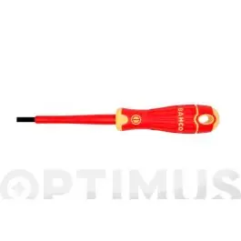 Destornillador bahcofit aislado boca plana 2,5 x 75
