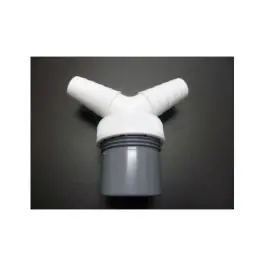 Desague evac lavadora 40mm db pvc bl/gr s&m - Saneaplast