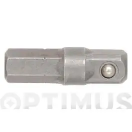 Adaptador porta vasos macho 1/4-1/4 25 mm bianditz