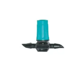Gotero micro riego aju 4mm neg/ver natuur 10 pz