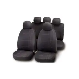 Funda asiento auto neg/gr embroidery bottari