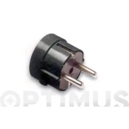 Clavija 10/16a s.lat negro famatel