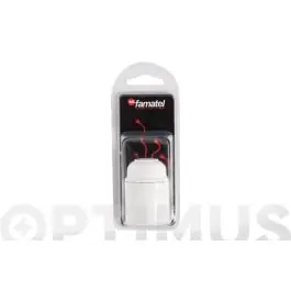 Portalamparas liso e-27 blanco famatel