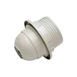 Portalamparas roscado + arandela e-27 b famatel
