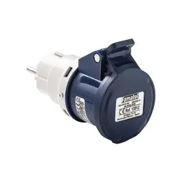 Adaptador industrial ip44 m2p+base2p+t famatel