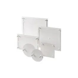 Tapa rectangular con garras 200 x 130 mm famatel