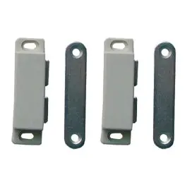 Cierre magnetico mueble 2 pzas 54 mm blanco nivel