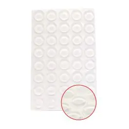 Tope prot.golpes 13x 4mm adh antidesl tra nivel 25 pz