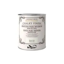 Pintura efecto tiza chalky finish 750 ml blanco tiza rust-oleum