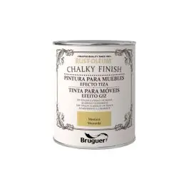 Pintura efecto tiza chalky finish 750 ml mostaza rust-oleum