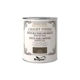 Pintura efecto tiza chalky finish 750 ml cacao rust-oleum