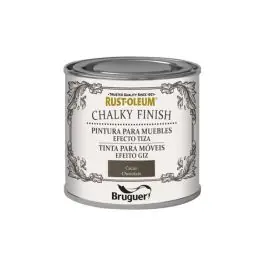 Pintura efecto tiza chalky finish 125 ml cacao rust-oleum