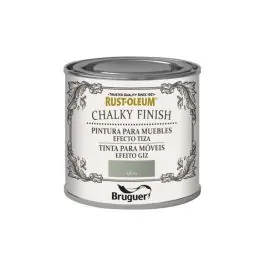 Pintura efecto tiza chalky finish 125 ml oliva rust-oleum