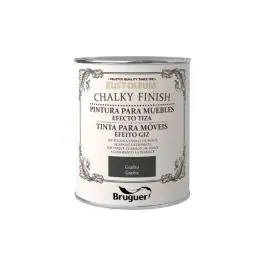 Pintura efecto tiza chalky finish 750 ml grafito rust-oleum