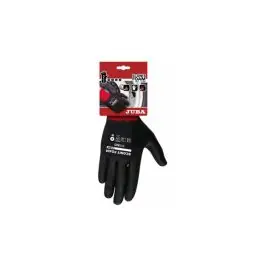 Guante nilon / lycra recubrimiento nitrilo econit foam talla 8 juba