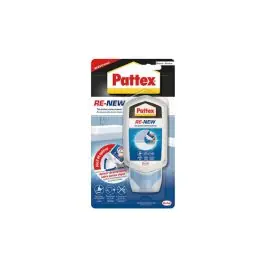 Silicona baño antimoho re-new 80 ml blanco pattex