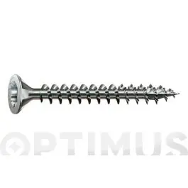 Tornillo madera cabeza plana torx inox a2 4 x 50 mm caja 75 unid spax