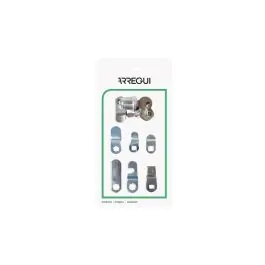 Cerradura buzon exterior cromada arregui