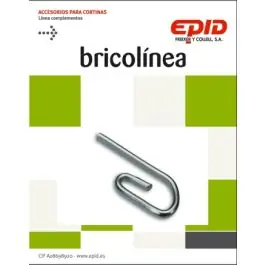 Garfio cortina simple cincado 36 pz epid