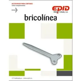 Corchete cortina cincado 36 pz epid