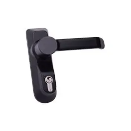 Manilla-llave antipanico, con cilindro exterior push/touch negro cisa