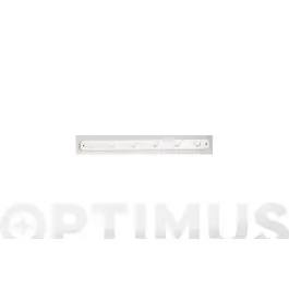 Colgador cocina blanco 6 ganchos inofix