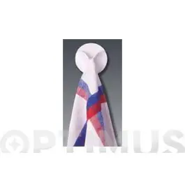 Colgador de paños adhesivo blanco 2 unidades inofix