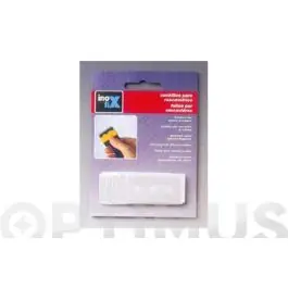 Cuchilla rascador vidrios inoxidable 5 unidades inofix