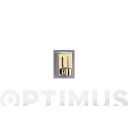 Colgador adhesivo visillo dorado 4 unidades inofix