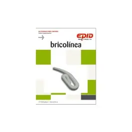 Garfio cortina simple blanco 36 pz epid