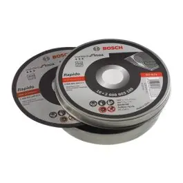 Disco corte inox (lata 10 unidades) 125x1 mm bosch