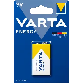 Pila alcalina energy 6lr61 bl.1 9v varta