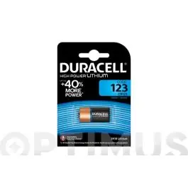 Pila fotografia duracell 123 ultra m3 bl.1