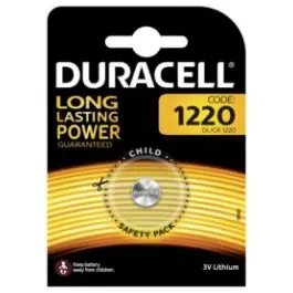 Pila alcalina boton dl 1220 duracell