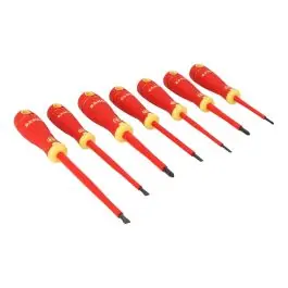 Destornillador aislo juego 7 piezas bahcofit pl/ph