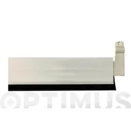 Burlete bajo puerta aluminio/goma basculante 93 cm blanco burcasa