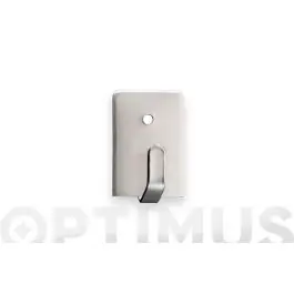Colgador adhesivo inox 4 uds inofix